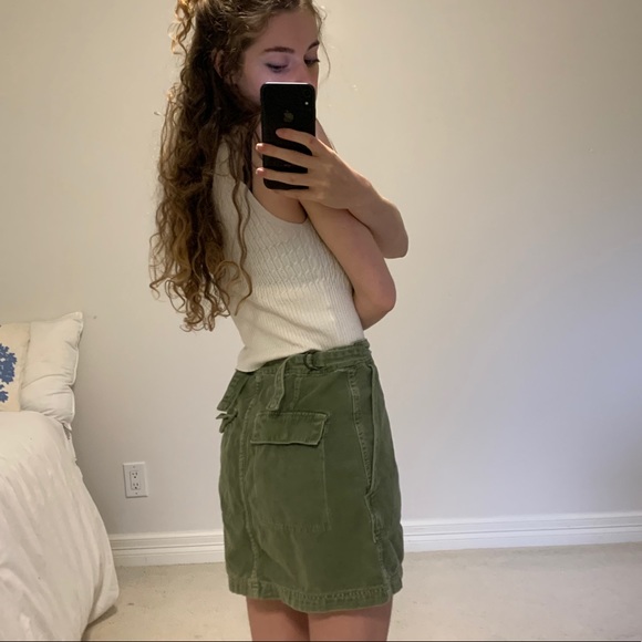 Free people utility mini skirt - Picture 3 of 8